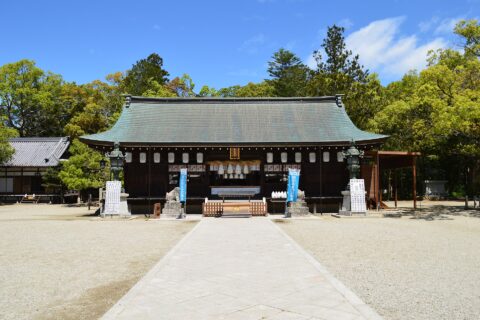 伊弉諾神宮 拝殿
