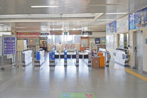 JR西日本・彦根駅の改札口