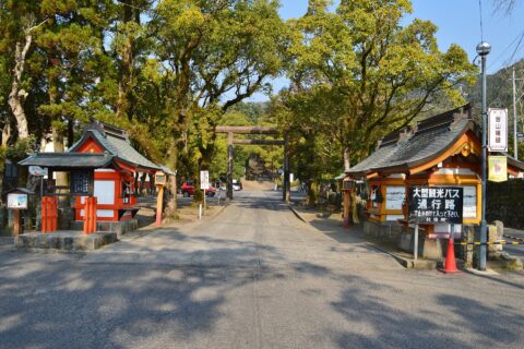 ​鹿児島神宮 境内入り口