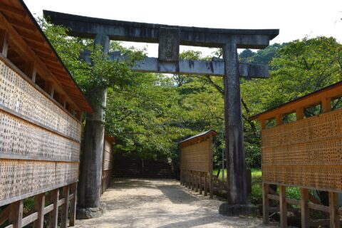 竈門神社 ニの鳥居
