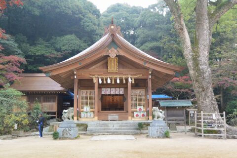 竈門神社 下宮 大宰府の北東宝満山の麓にある