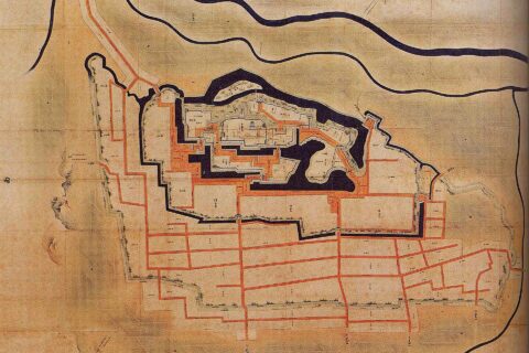 丹波国亀山城絵図