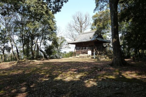 兼山城の本丸