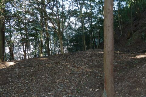 兼山城の北方見張櫓跡