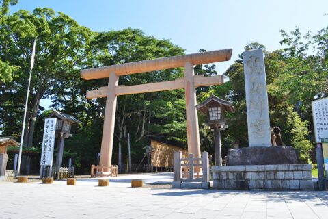 鹿島神宮 境内入り口
