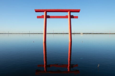 鹿島神宮 西の一の鳥居（茨城県鹿嶋市）