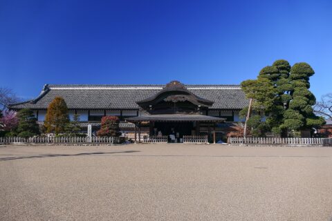 埼玉県川越市にある、川越城の本丸御殿の外観