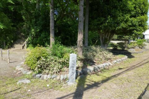 川越城 富士見櫓跡と田曲輪門跡