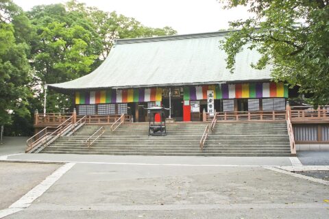 ​埼玉県川越市にある喜多院の慈恵堂（本堂）