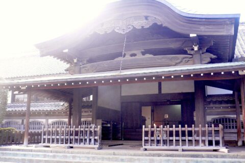 Kawagoe castle's Honmaru Goden in Kawagoe, Saitama prefecture