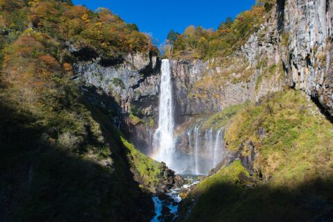 The Kegon Falls, Nikko, Japan.