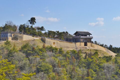 鬼ノ城 遠景