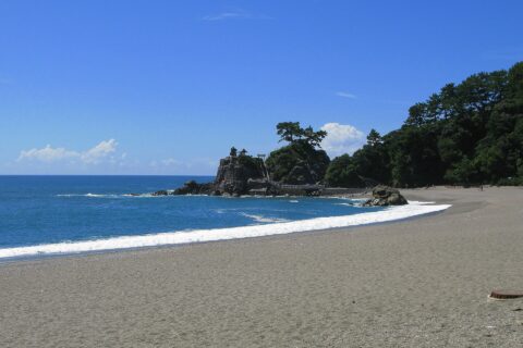Katsurahama (Shimoryuzu Cape) (Kochi City, Kochi Prefecture, JAPAN)