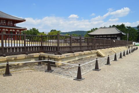 興福寺 中門跡