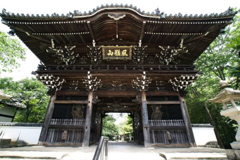 Kokawa-dera in Kinokawa, Wakayama prefecture, Japan