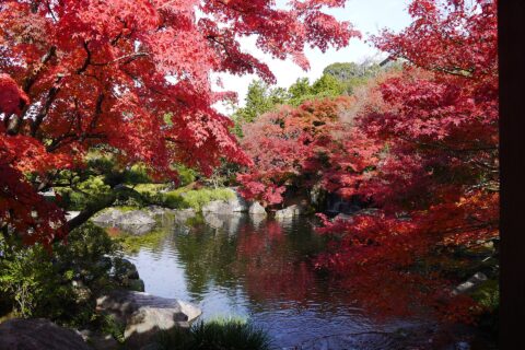 Kōko-en Garden, Himeji, Hyogo prefecture, Japan