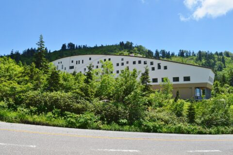 国民宿舎天望立山荘 全景