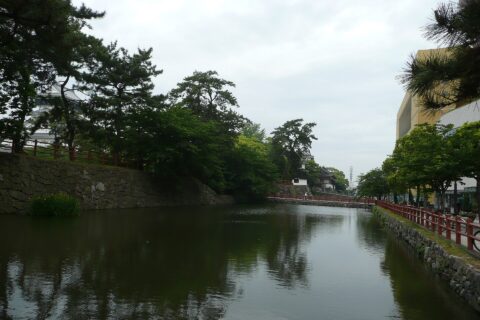 小倉城の水堀