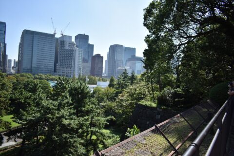 皇居東御苑 展望台