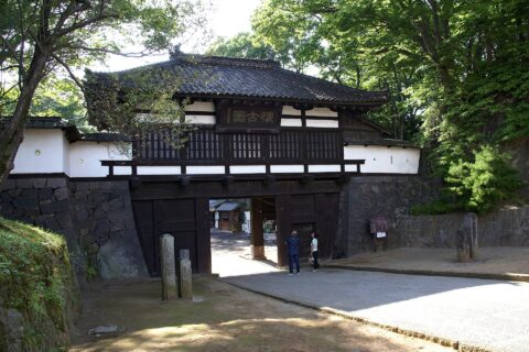 小諸城（懐古園）の三の門, 小諸市