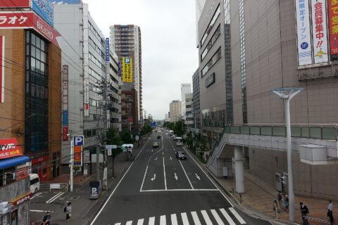 郡山駅前にあるビッグアイ