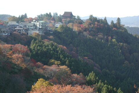 紅葉の吉野山