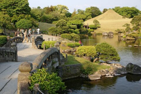 水前寺成趣園, 熊本県熊本市