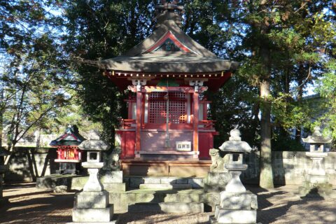 熊野神社 (奈良県御所市茅原) 2016年12月の2。