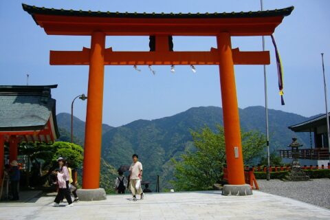Kumano-Nachi-shrine in Nachikatsuura, Wakayama Prefecture, Japan