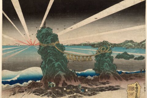二見浦曙の図