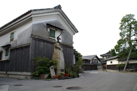 Scenery of the Kunitomo in Nagahama, Shiga, Japan