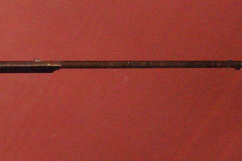 Air gun, by Kunitomo. 1820-1830.