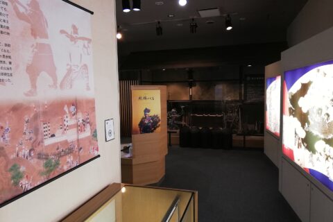 ​長浜市国友町にある国友鉄砲ミュージアム。2階展示室。