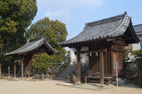 福岡県久留米市瀬下町265-1にある神社「水天宮」（久留米水天宮）。