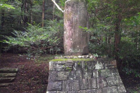 槵触神社 四皇子峰