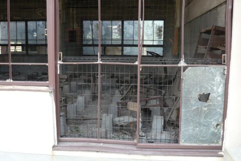大野木場小学校旧校舎内部