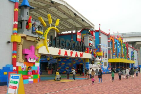 ​レゴランド・ジャパンのエントランスゲート 撮影場所 愛知県名古屋市港区