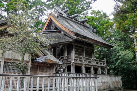 ​島根県出雲市にある須佐神社。本殿