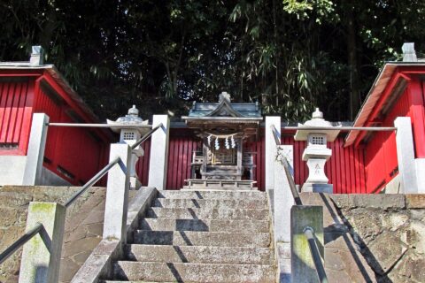 竹駒神社奥宮への参道