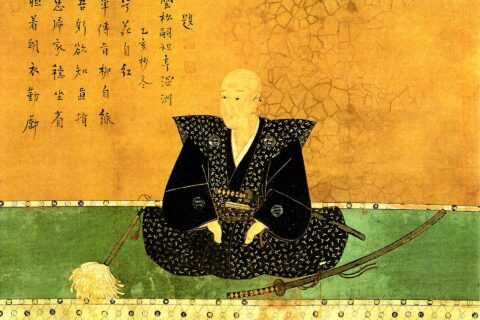 松浦鎮信の肖像。