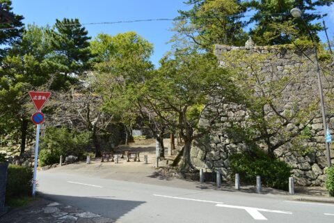 松坂城跡 裏門