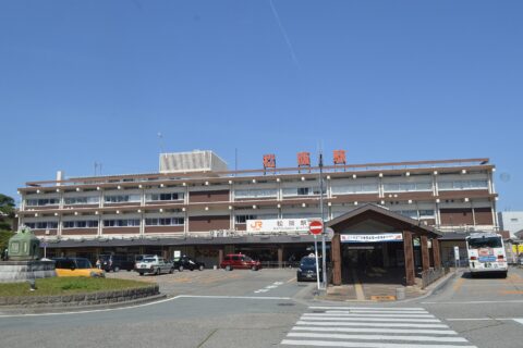 三重県松阪市にある松阪駅。