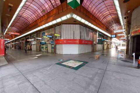 松山銀天街L字地区
