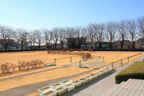 ​バンダイミュージアム ガーデン（芝生広場）（栃木県下都賀郡壬生町）