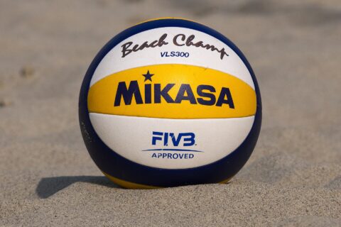 Mikasa VLS300 official beach volleyball, Slovenia 2017 (CEV 2017 European Championship Tour)