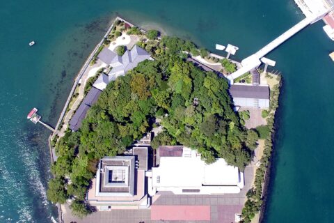 Mikimoto Pearl Island Aerial