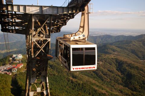Kankō Railway: Ropeway on Mount Tsukuba - cub
