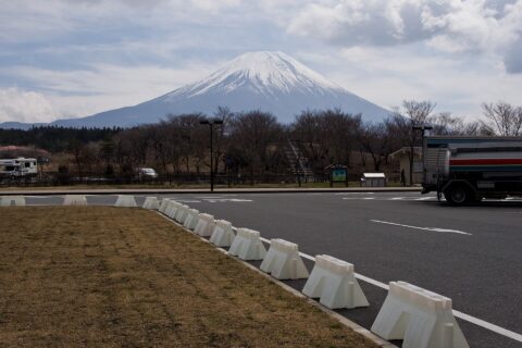 Mt.Fuji as seen from Asagiri Plateau, Shizuoka Pref., Japan.