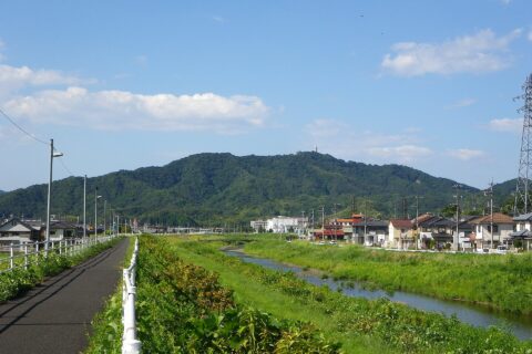 Wakasa Wan Quasi-National Park: Mt.Gorogatake as seen from the south by west in Maizuru, Kyoto Prefectutre, Japan.