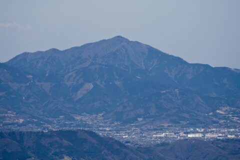 箱根駒ヶ岳から望む大山